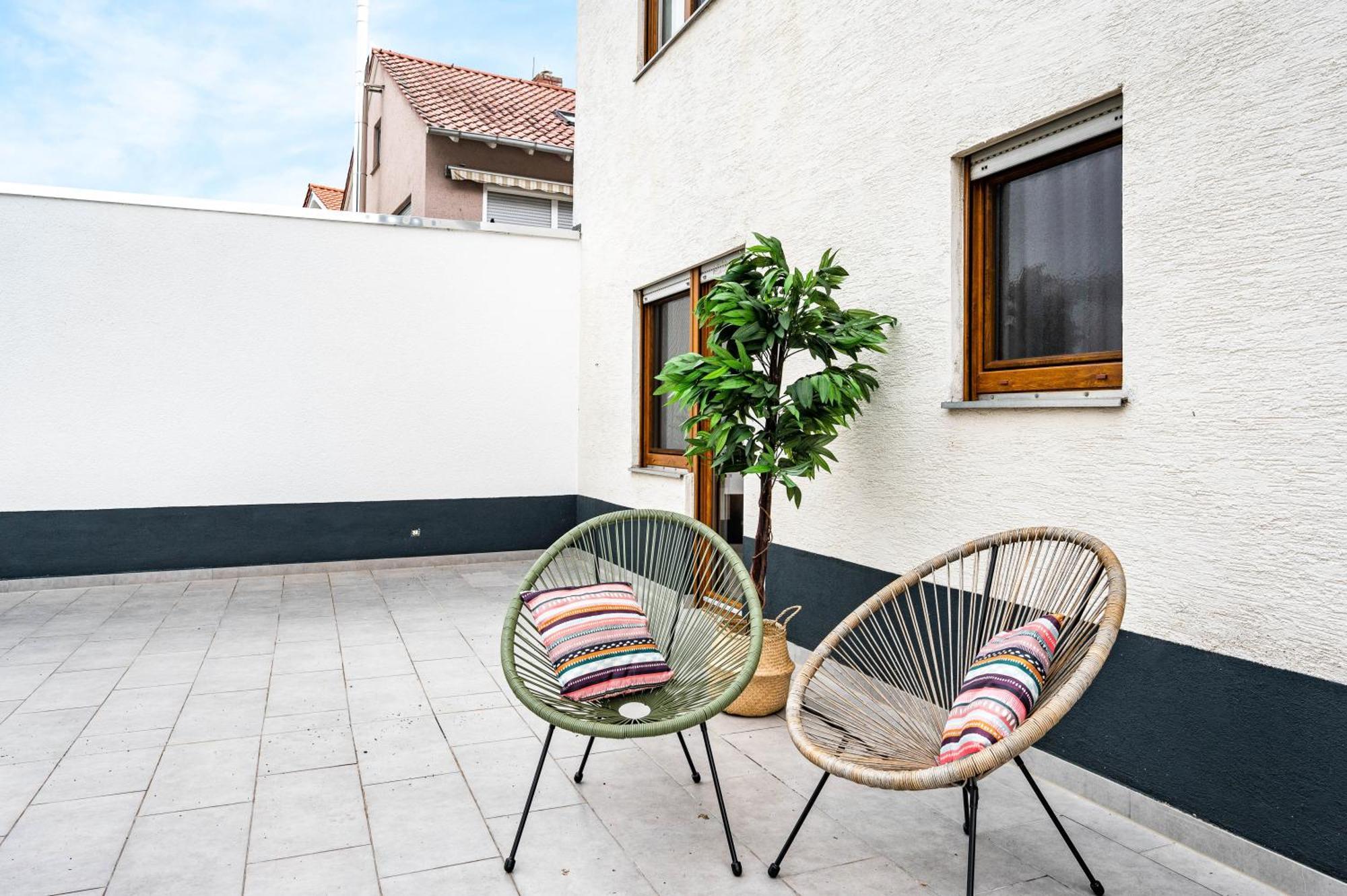Casa Tortuga - Ruhige 3 Zimmer Wohnung In Huettenfeld Lampertheim Εξωτερικό φωτογραφία